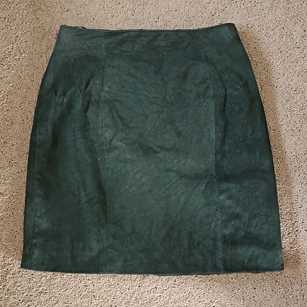 Wilsons suede leather skirt
